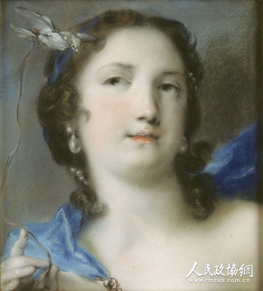 空气 罗萨尔巴?卡列拉 纸本色粉画 空气 罗萨尔巴?卡列拉 纸本色粉画