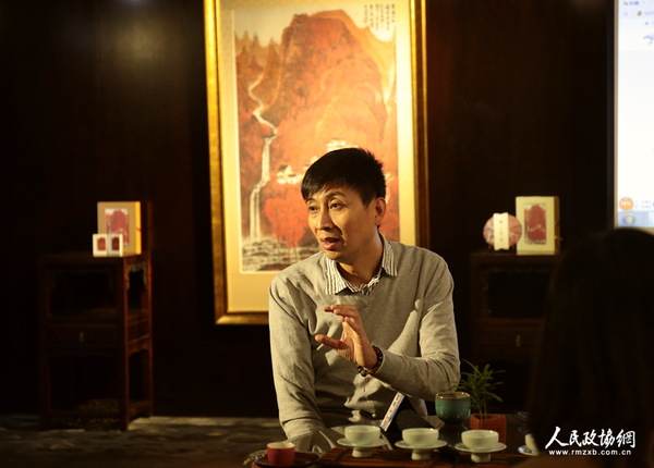 荣宝斋茶文化(北京)有限责任公司总经理孙刚介绍众筹 荣宝斋茶文化(北京)有限责任公司总经理孙刚介绍众筹