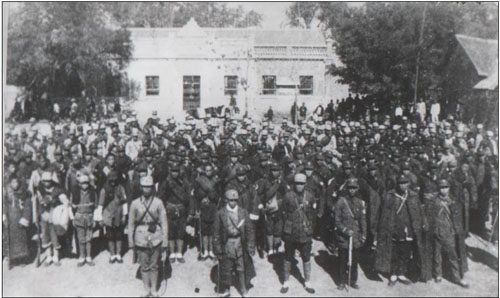 1938年八路军山东三纵队成立大会 1938年八路军山东三纵队成立大会
