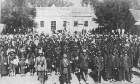 1938年八路军山东三纵队成立大会 1938年八路军山东三纵队成立大会