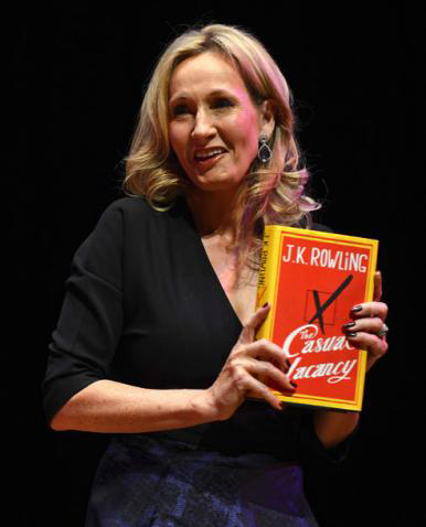 资料图：“哈利波特之母”J·K·罗琳。