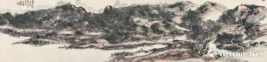 黄宾虹《蜀山纪游》 黄宾虹《蜀山纪游》