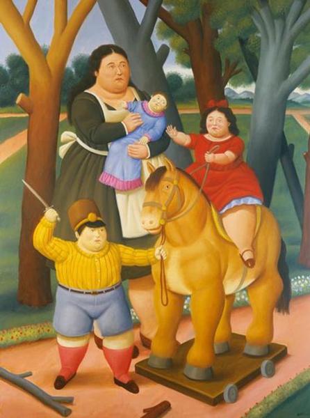 在公园里，费尔南多·波特罗，2006