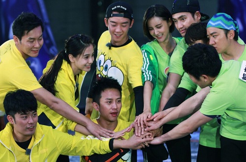 《奔跑吧，兄弟》节目照片。图片来自网络。