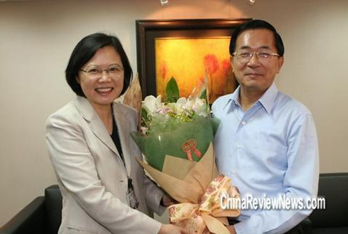 陈水扁 蔡英文2 陈水扁 蔡英文2