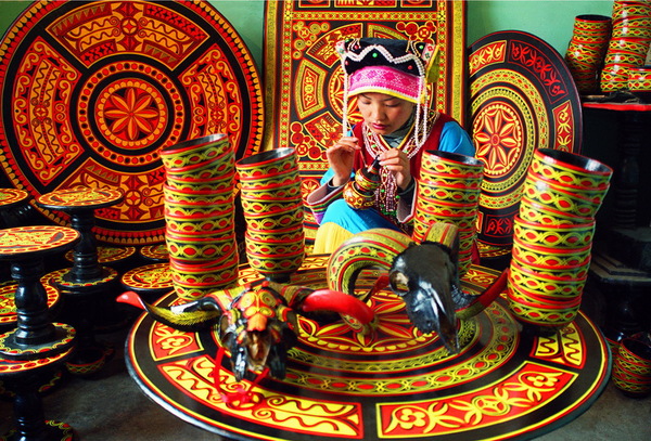 大方彝族漆器髹饰技艺1 大方彝族漆器髹饰技艺1