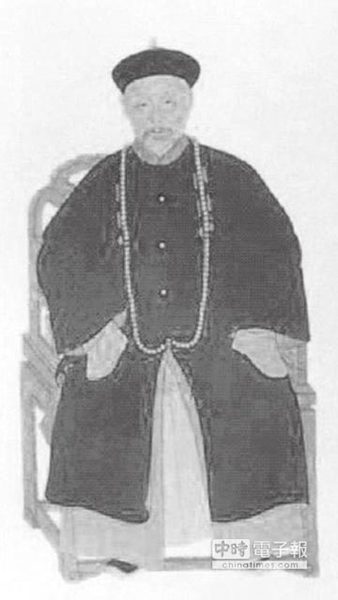 鄂尔泰像。（独立作家提供） 