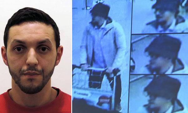 图为穆罕默德·阿布里尼，他承认自己是布鲁塞尔机场爆炸袭击事件的第三名嫌疑人。（网页截图）