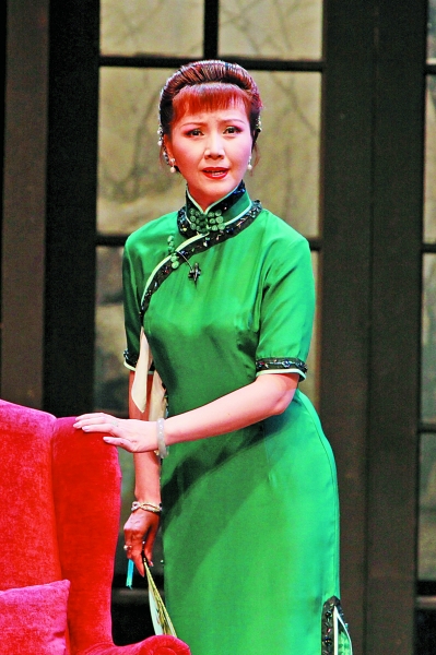 图为茅善玉在演出 资料照片 图为茅善玉在演出 资料照片