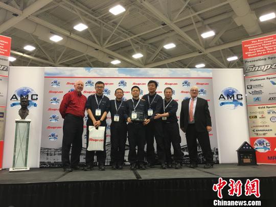 南航斩获国际飞机维修技能大赛第四名?！⊥蹶突?摄