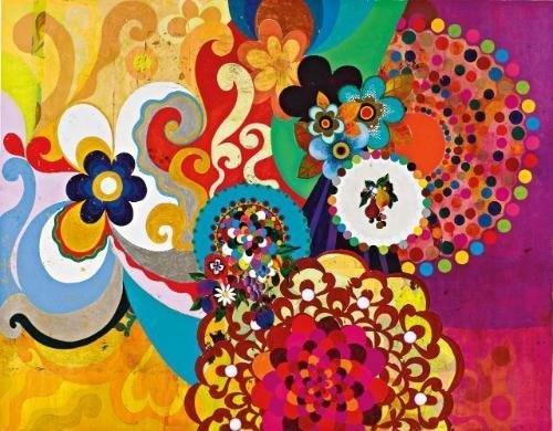 BEATRIZ MILHAZES, MEU LIM?£O, (2000). PHOTO: COURTESY OF ARTNET.