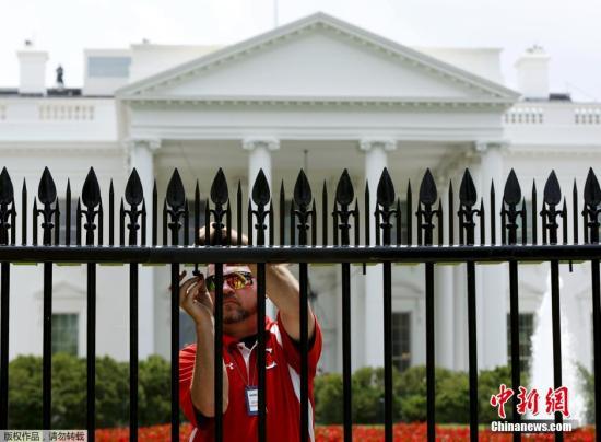 资料图：白宫一角。