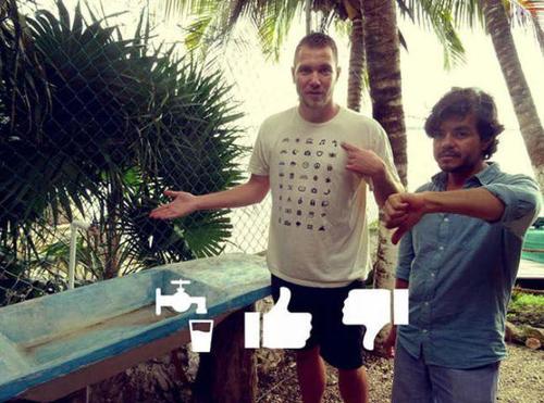 但是有了这件神器，你便可无所顾忌的走遍天下。无论是告诉新西兰毛利人你要看医生，还是在阳光灿烂的斯堪的纳维亚半岛告诉小贩来瓶冰镇果汁，指指对应的图表，语言的通天巴别塔就重新建成。