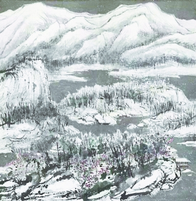 《飞雪伴春》崔如琢 《飞雪伴春》崔如琢