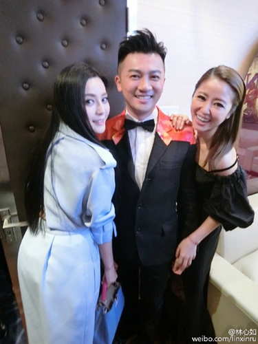 林心如合影范冰冰、苏有朋：岁月静好，友情无价（图）