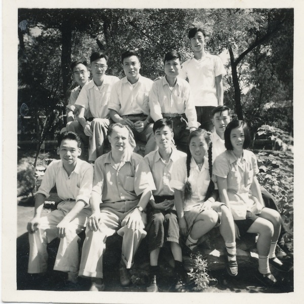 1954年与苏联专家留影 1954年与苏联专家留影