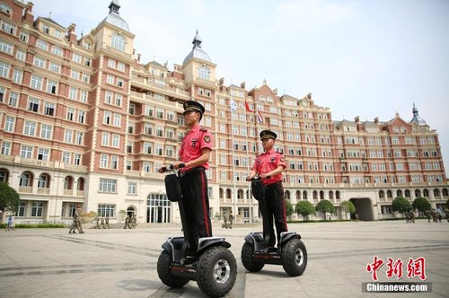 图为学校内景。1