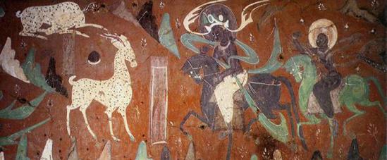 257窟 鹿王本生 北魏 257窟 鹿王本生 北魏