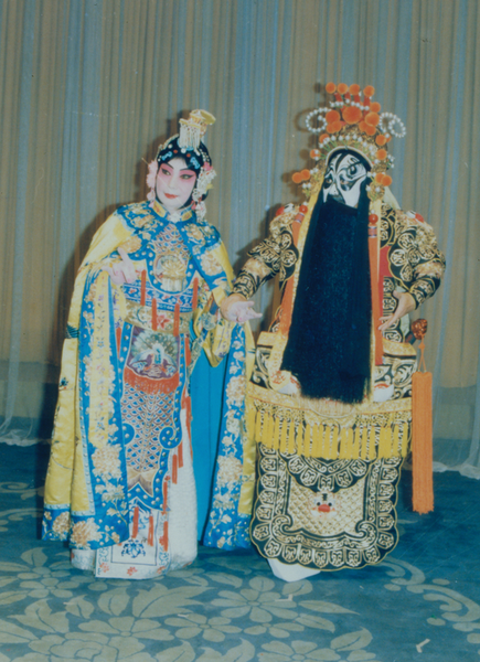 梅葆玖与袁世海演《霸王别姬》 梅葆玖与袁世海演《霸王别姬》