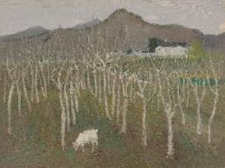 吴冠中《桑园》