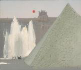 吴冠中《鲁费尔》 (卢浮宫)