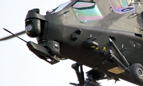 直-10武装直升机机炮，