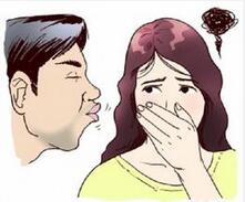 接吻前祛除口臭的两大对策：喝水也防口臭？