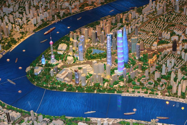 上海城市规划展览馆一瞥 上海城市规划展览馆一瞥