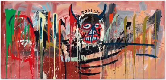 让-米歇尔·巴斯奎特（Jean-Michel Basquiat），《Untitled》，1982 图片：Courtesy Christie`s