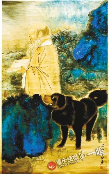 张大千是个“自拍”达人(图)