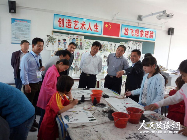 淮安市淮阴区政协委员建言体艺教育工作_副本