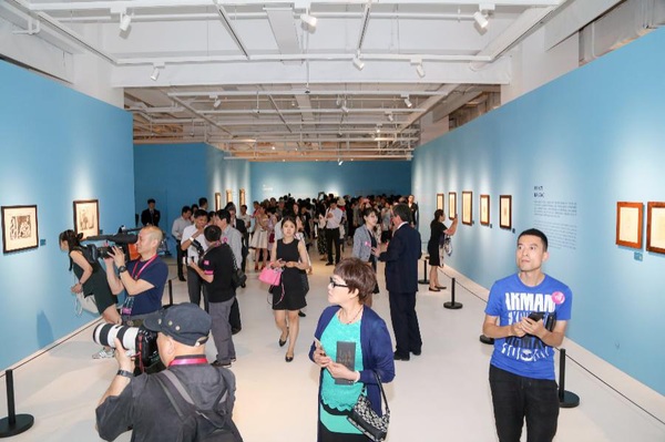 传奇艺术大师的魅力令观众流连驻足 传奇艺术大师的魅力令观众流连驻足