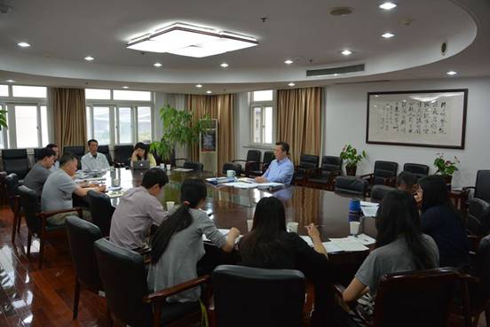 王永康与浙江省委统战部研究室座谈