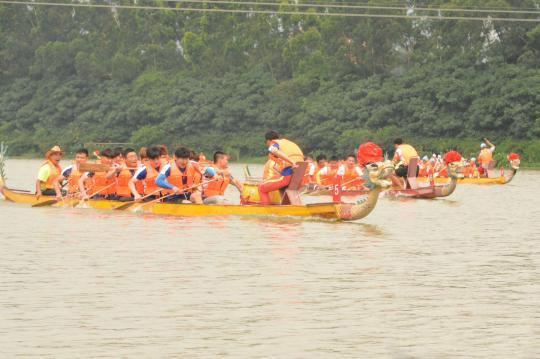 挥桨竞渡庆端午1 挥桨竞渡庆端午1