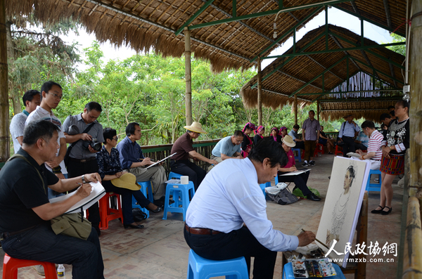 写生海南黎族 写生海南黎族