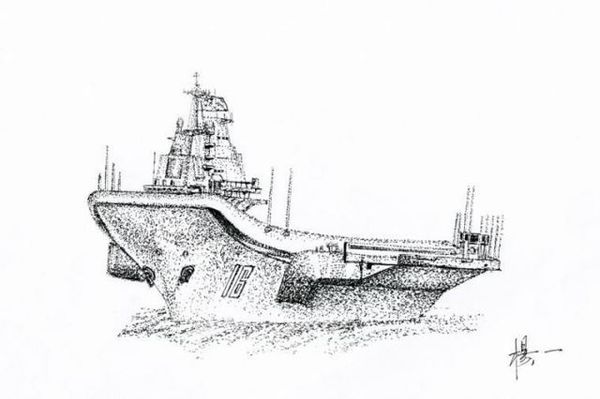 海军手绘航母惊艳4 海军手绘航母惊艳4