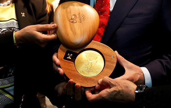 里约奥运会奖牌及残奥会奖牌正式面世2