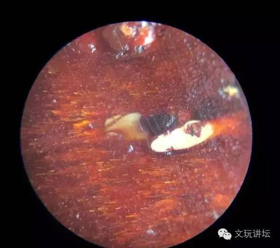 　　在上图中心位置的两处“金星”中，左上为真金星，右下为假金星。这是在本身有真金星的基础上又进行造假的，使金星看上去更多