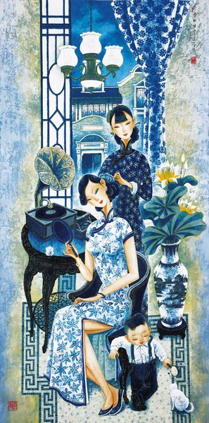 青妆惜玉 148x70cm 2011 青妆惜玉 148x70cm 2011