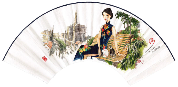 花样年华 扇面作品 2016 花样年华 扇面作品 2016