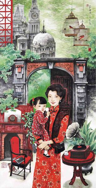 2《一江春水》The Streaming Spring River138x70cm 2012 2《一江春水》The Streaming Spring River138x70cm 2012