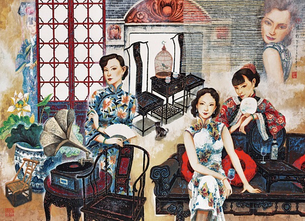 4《忆韵》Memory  81X112cm 2008.jpg1 4《忆韵》Memory  81X112cm 2008.jpg1