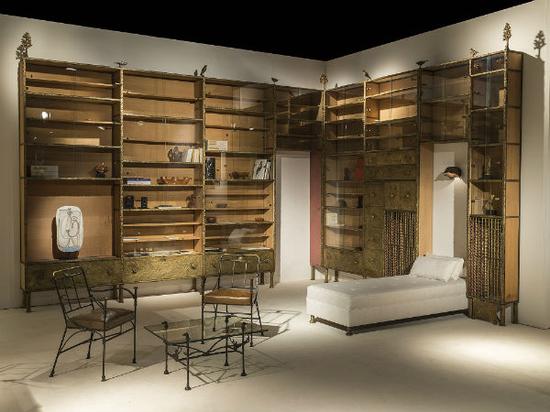 迭戈·贾科梅蒂(Diego Giacometti)图书馆 图片:?Hervé Lewandowski, courtesy of Jacques Lacost Gallery.