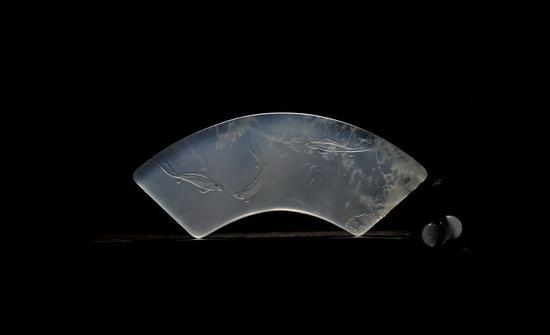 局部有萝卜丝纹，局部无萝卜丝纹的坑头石