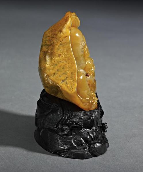 皮、筋、丝俱全的昌化田黄2