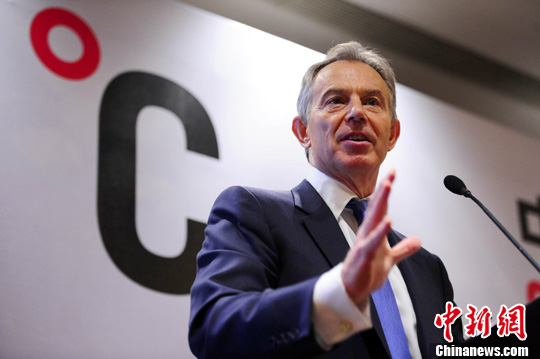 资料图:英国前首相布莱尔尔。 点击进入下一页