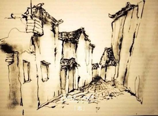 陈道明随手画作品