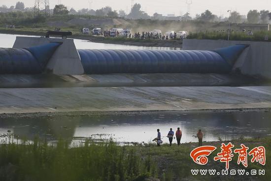 事发沣河沣东新城王寺街办北陶村段,遇难孩子年龄都在13岁左右