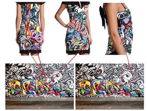 Cavalli Grafitti Girls 系列被控盗用了街头艺术家Revok、Reyes和Steeld的作品。图片: theworldsbestever.com