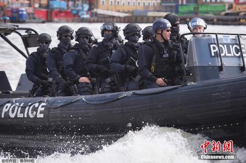 图为演习现场。5